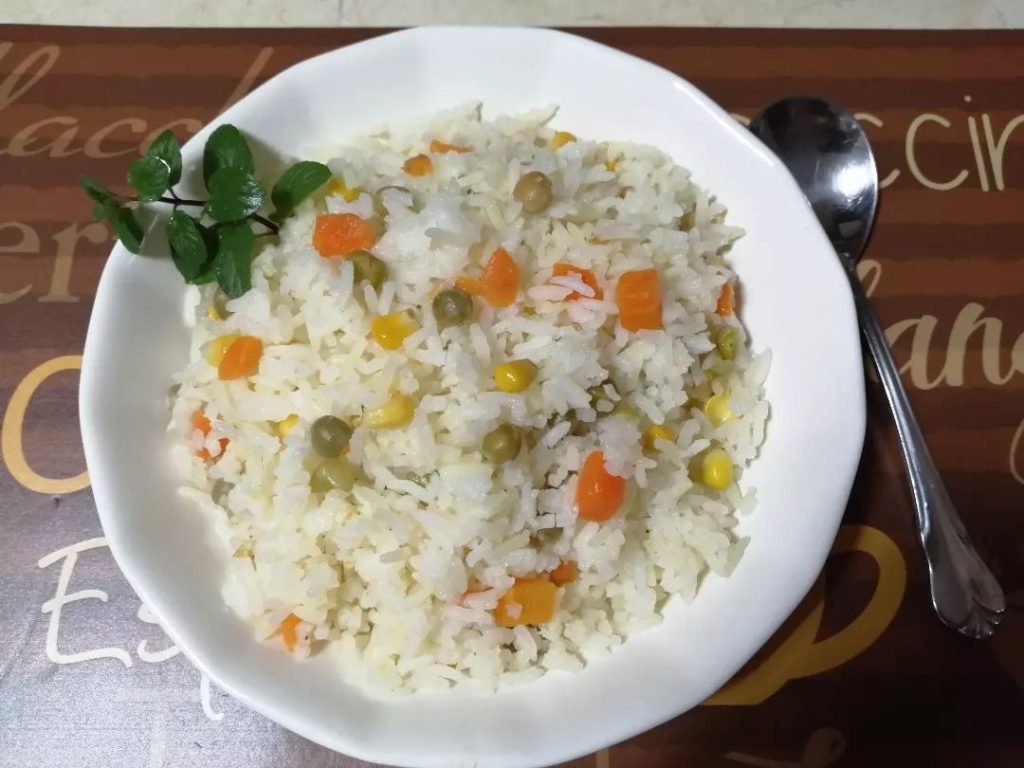 arroz con mantequilla