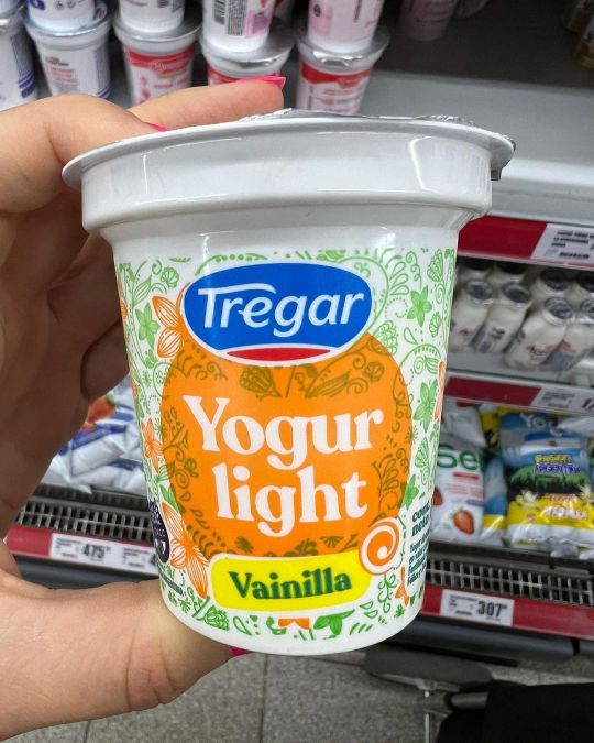queque de yogurt de vainilla con medidas del envase