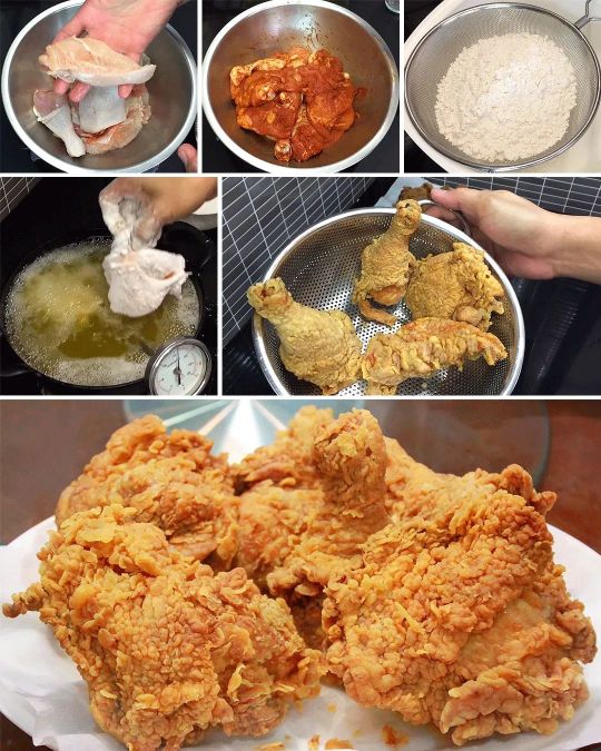 Pollo KFC Receta